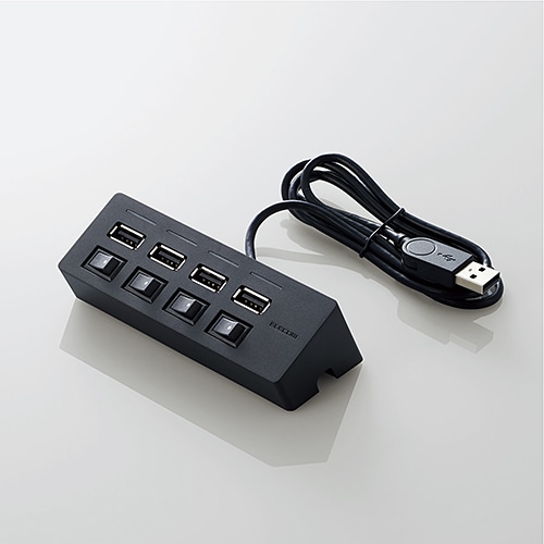 USB HUB2.0/@\`/ʃXCb`t/Ztp[/4|[g/100cm/ubN