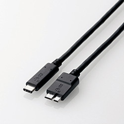 USB3.1P[u/Gen2/C-microB^Cv/Fؕi/3Ao/1.0m/ubN