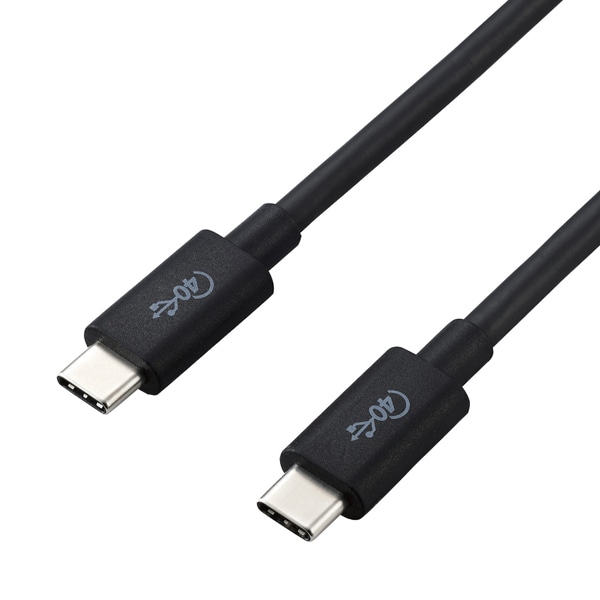 USB4P[u/C-C^Cv/Fؕi/USB Power DeliveryΉ/40Gbps/0.8m/ubN