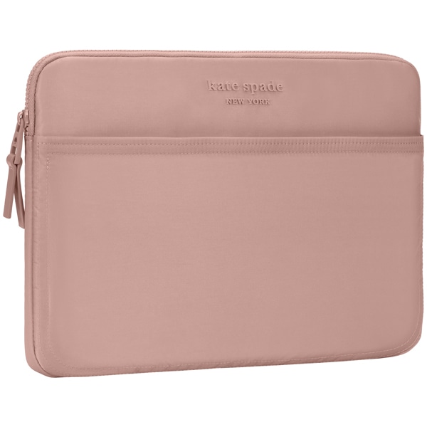 Kate Spade New York - Puffer Universal Laptop Sleeve for 14-inch Device [ Madison Rouge Nylon ]