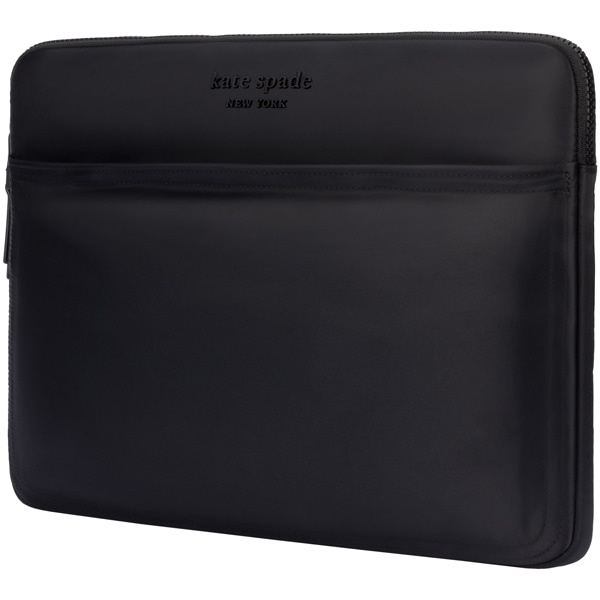 Kate Spade New York - Puffer Universal Laptop Sleeve for 16-inch Device [ Black Nylon ]