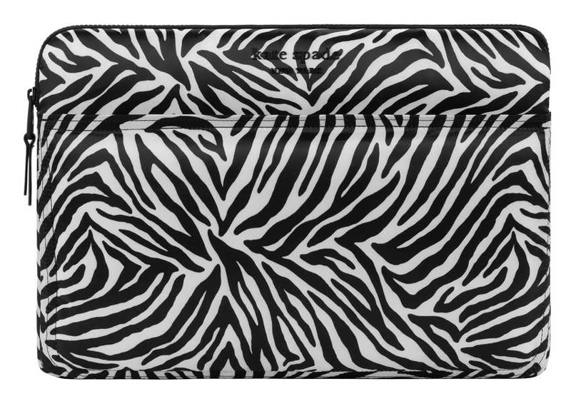 Kate Spade New York - Puffer Universal Laptop Sleeve for 16-inch Device [ Zebra ]