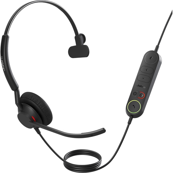 Jabra R^NgZ^[pwbhZbg USB-A Ў UCF Rg[jbgtuJabra Engage 40 - (Inline Link) USB-A UC Monov