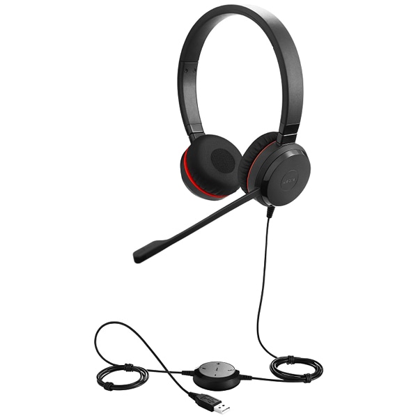 Jabra USBwbhZbg USB-A 3.5mmWbN  MSF uJabra EVOLVE 30 II MS Stereov