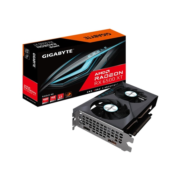 AMD Radeon RX6500XT GDDR6 4GBڃOtBbN{[h 2Nۏ GV-R65XTEAGLE-4GD