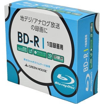 BD-R ^p 25GB 1-4{ 10XP[X CNWFbgΉ