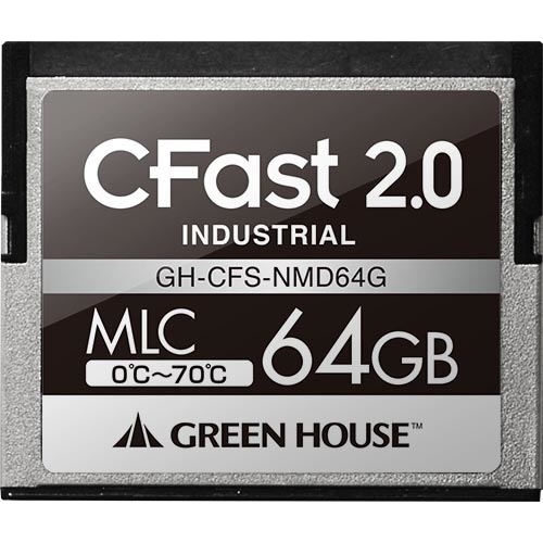 CFast2.0 SATA6.0Gb/s MLC 0`70 64GB