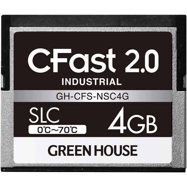 CFast2.0 SLC 0x`70x 4GB 3Nۏ