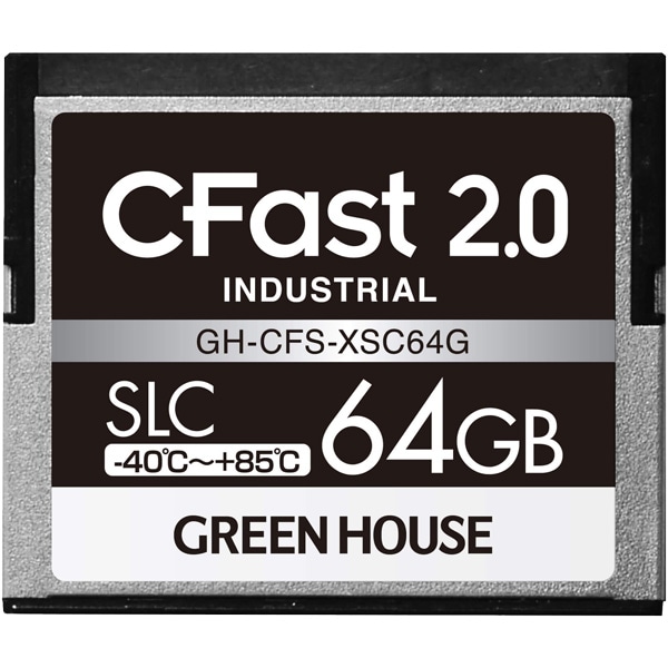 CFast2.0 SLC -40x`85x 64GB 3Nۏ