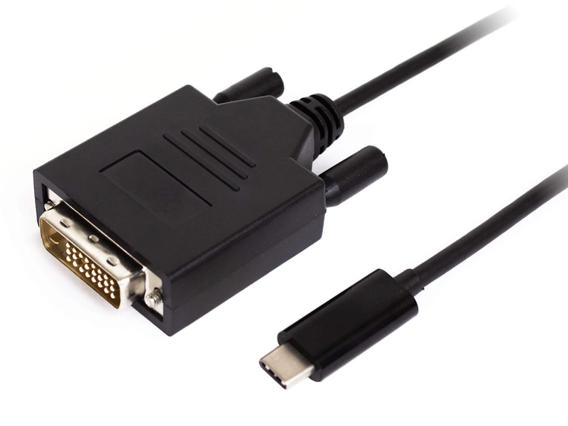 USB3.1 Type-C - DVI ϊP[u 1.8m