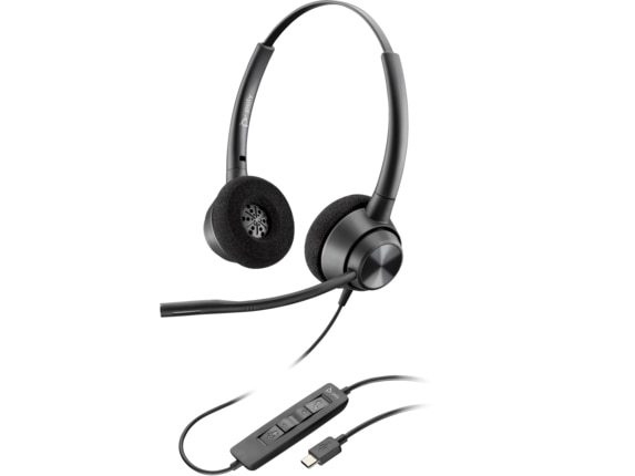 Poly EncorePro 320 Stereo USB-A Headset TAA