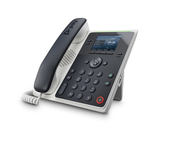 Poly Edge E100 IP Phone and PoE-enabled