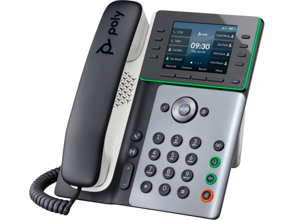 Poly Edge E320 IP Phone and PoE-enabled