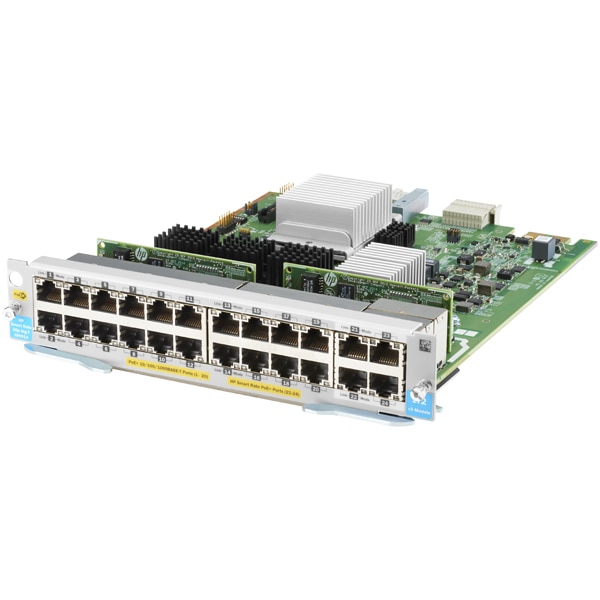 HPE Aruba 20port PoE+ / 4port 1/2.5/5/XGT v3 zl2 Module