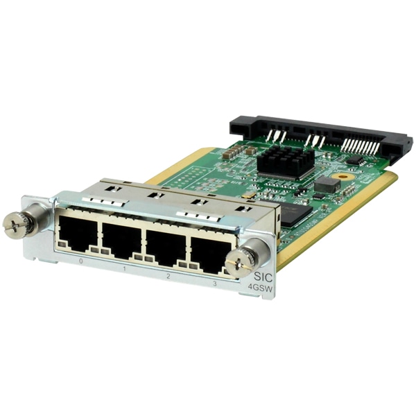 HPE MSR 4port Gig-T Switch SIC Module