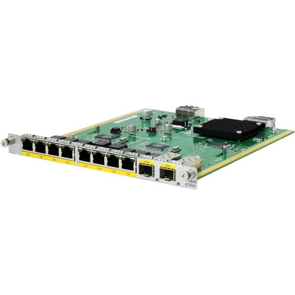 HPE MSR 8port BASE-T/2port Combo Switch HMIM Module