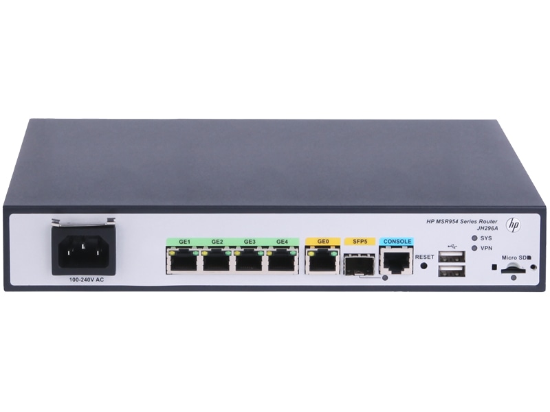 HPE MSR954 1GbE SFP Router JP en