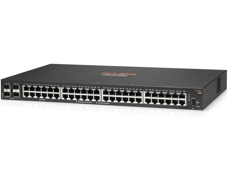 HPE Aruba 6100 48G 4SFP+ Switch JP en