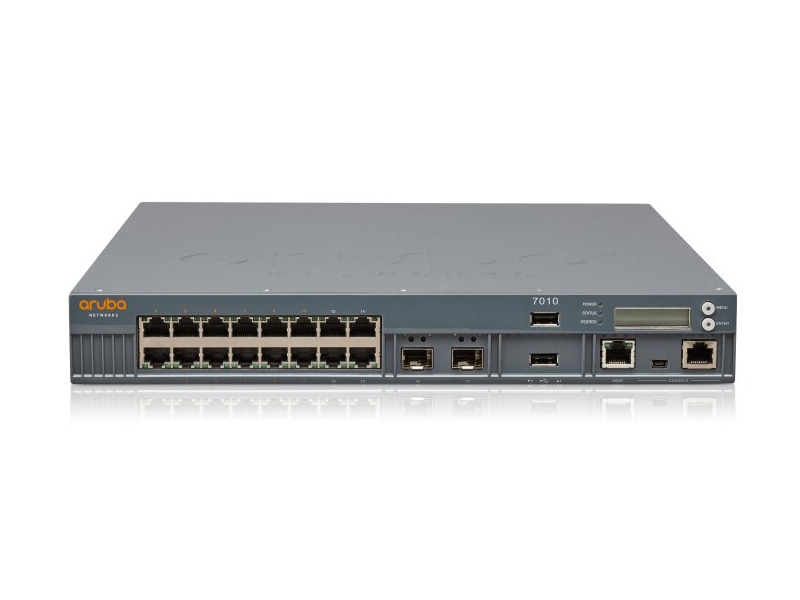 Aruba 7010 (JP) 16p 150W PoE+ 10/100/1000BASE-T 1G BASE-X SFP for 32 AP and 2K Client Controller