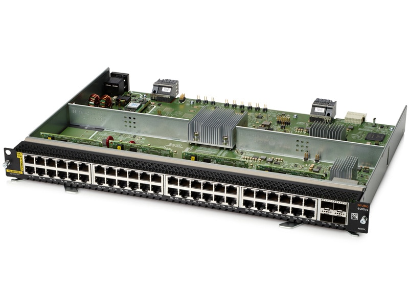 Aruba 6400 48port 1GbE Class 4 PoE 4SFP56 v2 Module