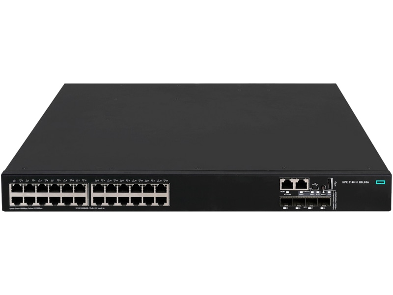 HPE FlexNetwork 5140 24G PoE+ 4SFP+ HI Switch