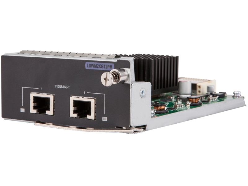 HPE FlexNetwork 5140/5520 10GBASE-T MACsec 2 port Module