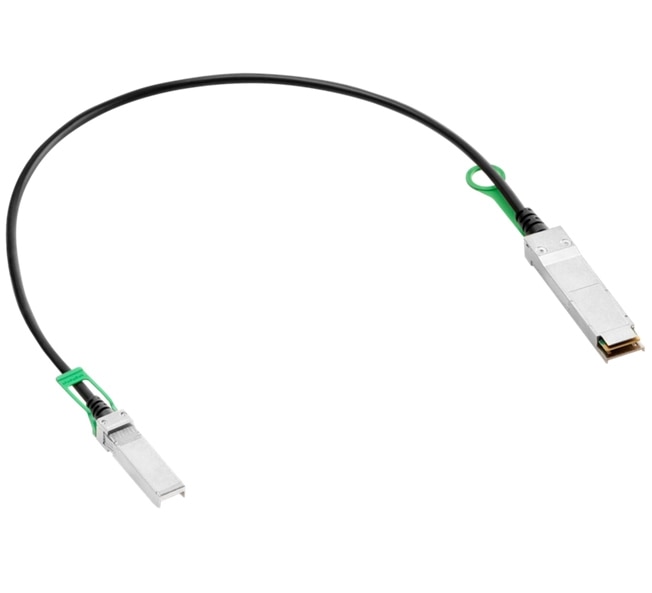 HPE Aruba 50G QSFP56 to SFP56 0.65m DAC Cable