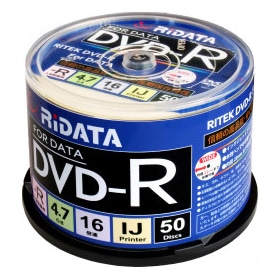 RiDATA f[^pDVD-R 4.7GB 50pbN