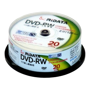 RiDATA JԂ^pDVD-RW 120 20pbN