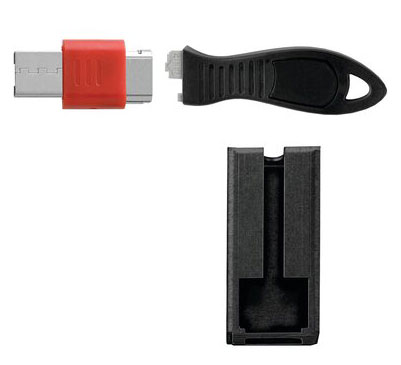 USB PORT LOCK WITH SQUARE CABLE GUARD