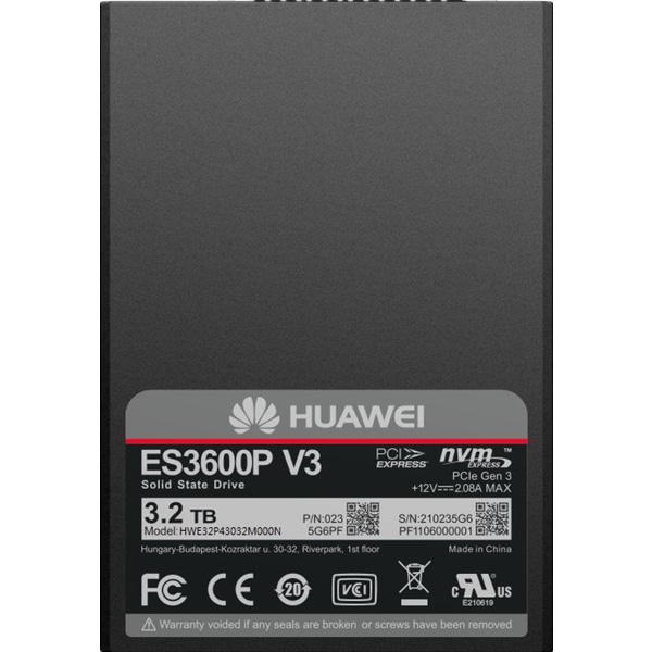 ES3600P V3 SSD 3200GB NVMe PCIe Mixed Use 2.5inch VE Series CN2M32FFCP