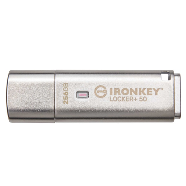 256GB ZLeBUSB3.2 Gen1 tbVhCu IronKey Locker+ 50