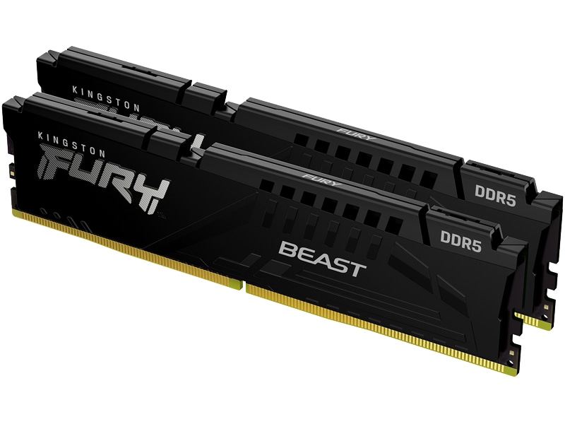 64GB DDR5 4800MHz CL38 DIMM (Kit of 2) FURY Beast Black