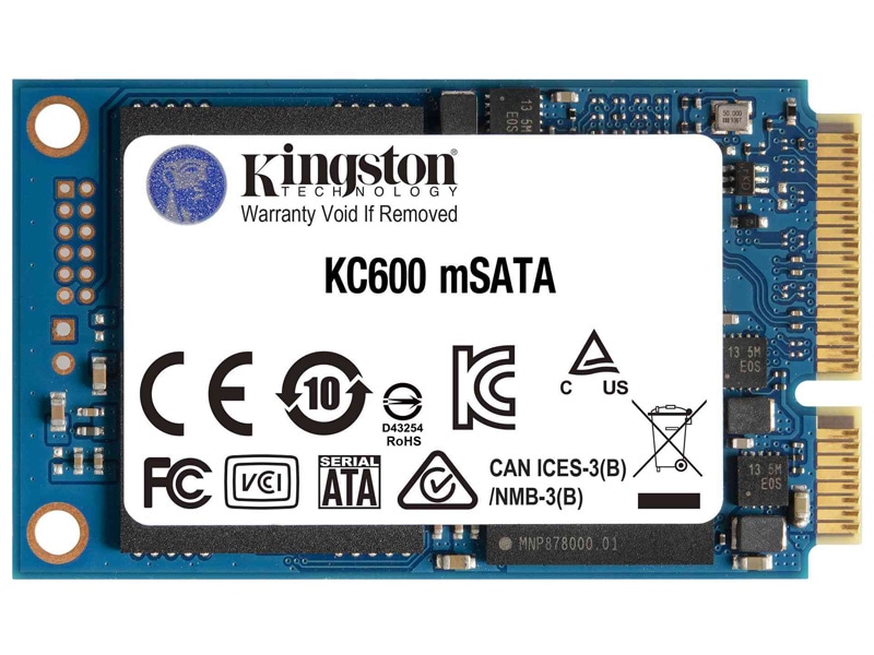 KC600 Series mSATA SSD 1024GB 3D TLC ő发500MB/bAǎ550MB/b