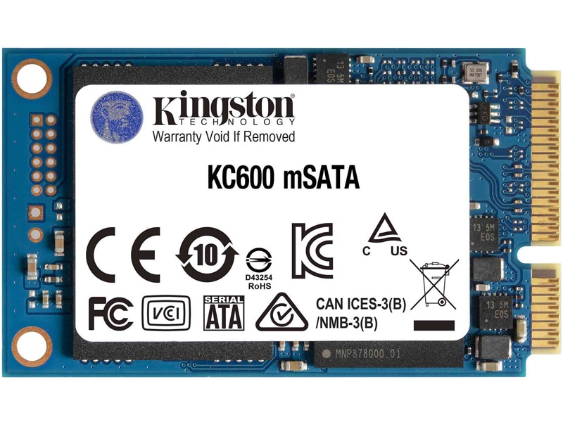 KC600 Series mSATA SSD 256GB 3D TLC ő发500MB/bAǎ550MB/b