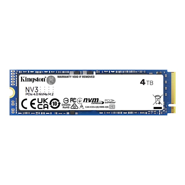 NV3 PCIe 4.0 NVMe SSD 4TB őǍ6000MB/s ő发5000MB/s