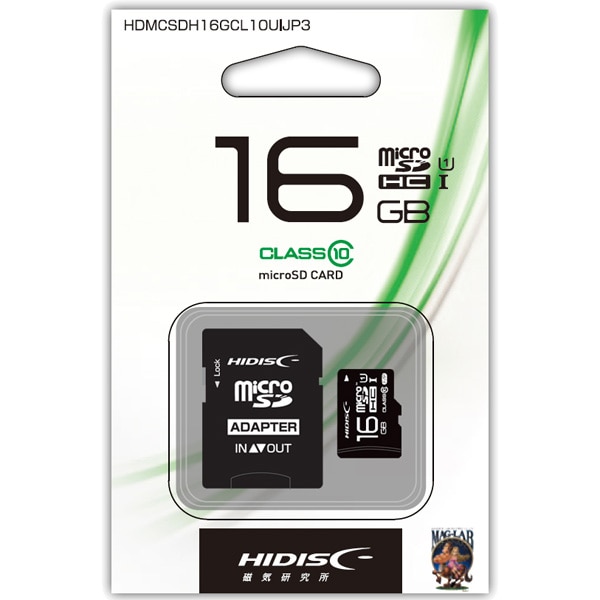 microSDJ[h 16GB Class10 UHS-1 SDϊA_v^t