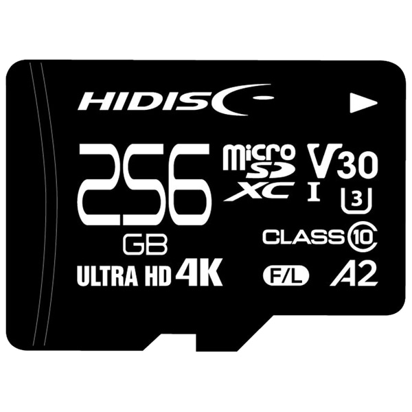 microSDXCJ[h ^Cv 256GB Class10 UHS-1Xs[hNX3 V30 A2Ή SDϊA_v^t