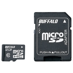 Class10 microSDHCJ[h SDϊA_v^[t 32GB