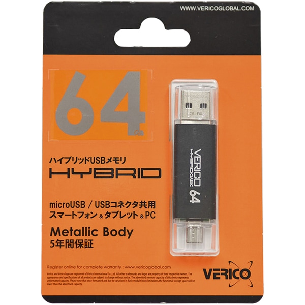 nCubhUSB VM18 64GB Black microUSBUSBΉ