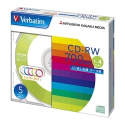 CD-RW 700MB PCf[^p 4{ 5XP[X J[~bNX