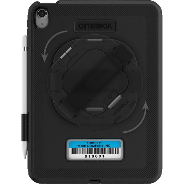 Defender Kickstand w/ Handstrap Apple iPad 10th gen - Black - ProPack