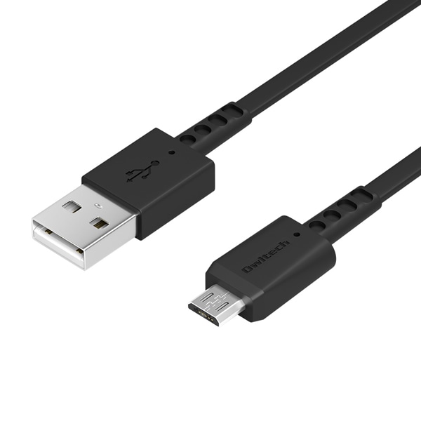 microUSBP[u/Type-A to microUSB/莮/fɋ/y/RpNg/f[^]/}[d/1.2m/120cm/ubN