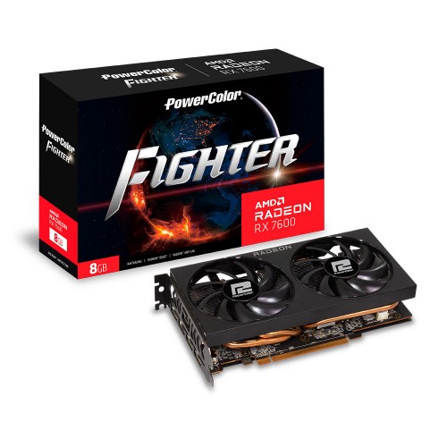 Fighter AMD Radeon RX7600ڃOtBbN{[h