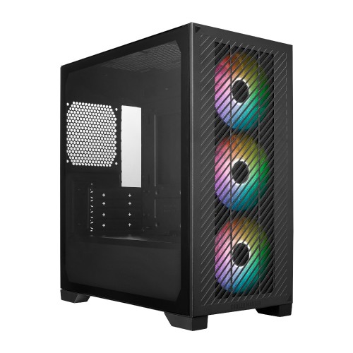 Elite 301/MicroATX PCP[X/ARGBt@3ڃf/ubN/ʋCɗDꂽtbgfUC/USB 3.2 Gen1 Type-C/280mmWG[^[Ή