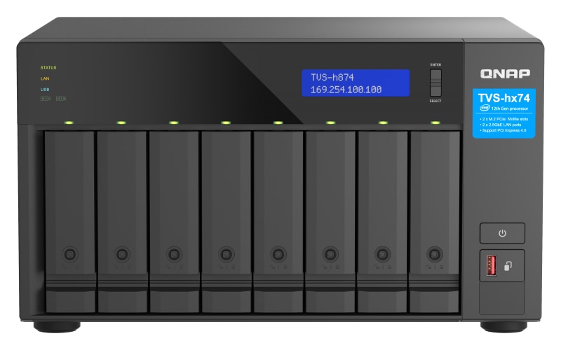 TVS-h874 176TB jAC (22TB x 8)