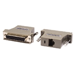 RJ45 (F)  DB25 (F) VAA_v^[