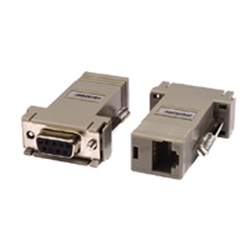 RJ45 (F)  DB9 (F) VAA_v^[