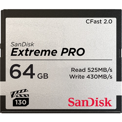 SanDisk GNXg[ v CFast 2.0 J[h 64GB SDCFSP-064G-J46D