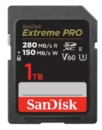 SanDisk Extreme PRO UHS-II V60 1TB